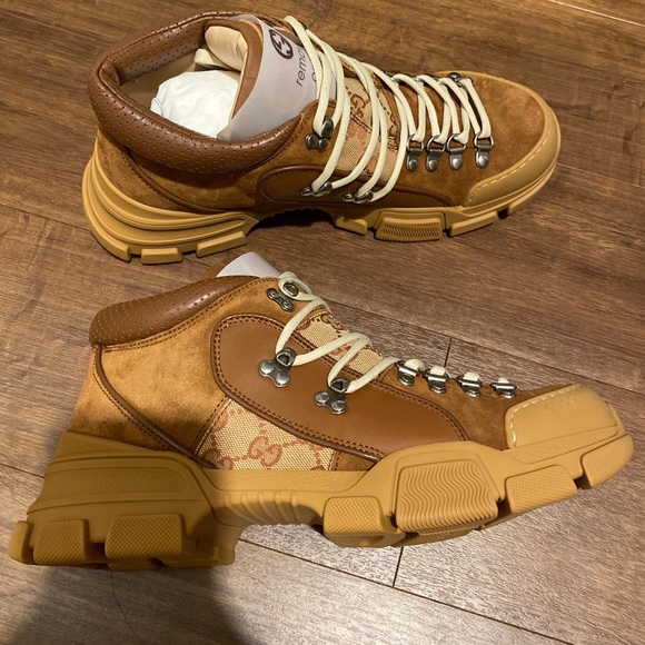 Gucci GG men flashtrek sneaker size 8 - Picture 1 of 5